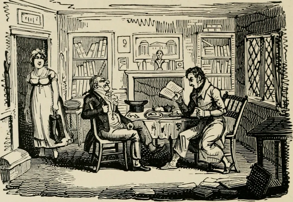 An illustration from Banbury chap books and nursery toy book literature [of the XVIII and early XIX centuries], 1890, leaf 15