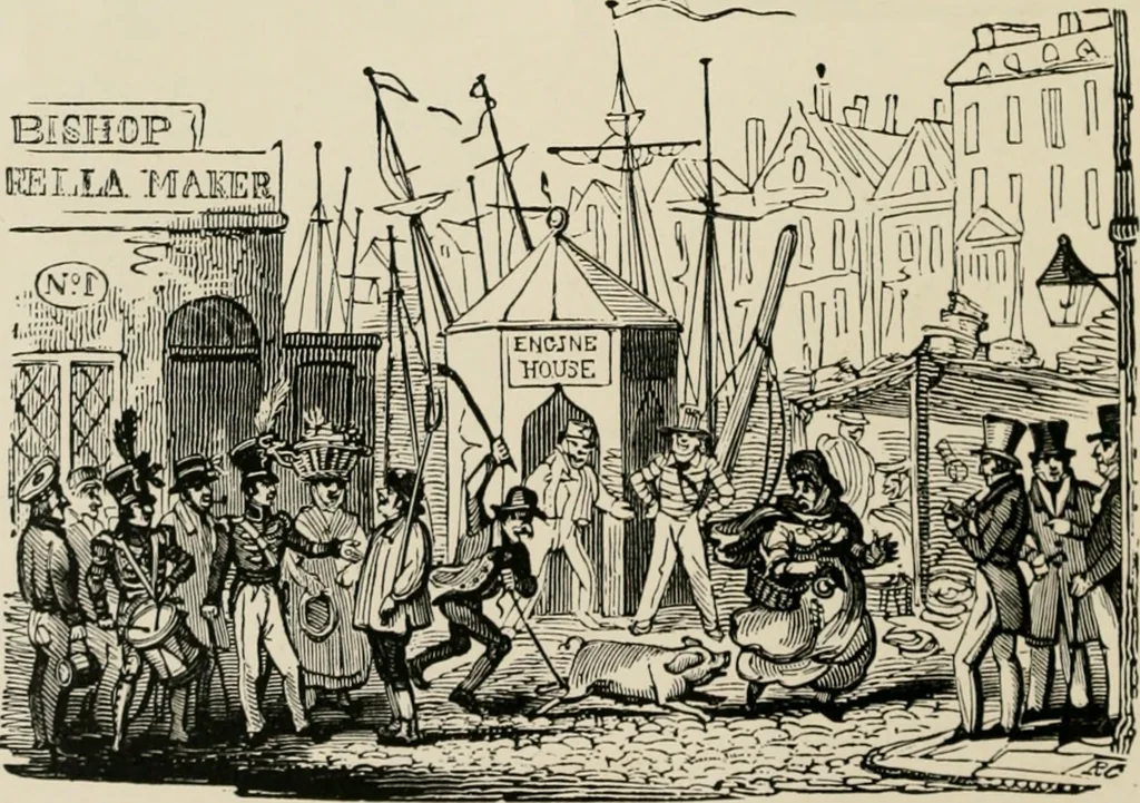 An illustration from Banbury chap books and nursery toy book literature [of the XVIII and early XIX centuries], 1890, leaf 15