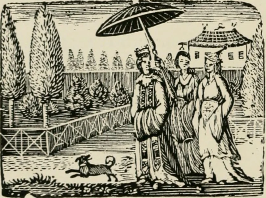 An illustration from Banbury chap books and nursery toy book literature [of the XVIII and early XIX centuries], 1890, leaf 21