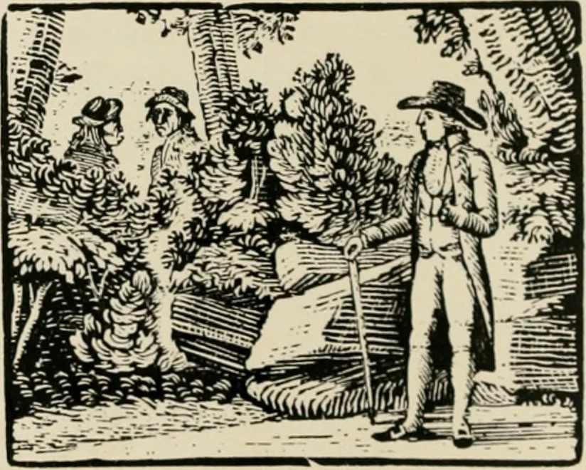 An illustration from Banbury chap books and nursery toy book literature [of the XVIII and early XIX centuries], 1890, leaf 21