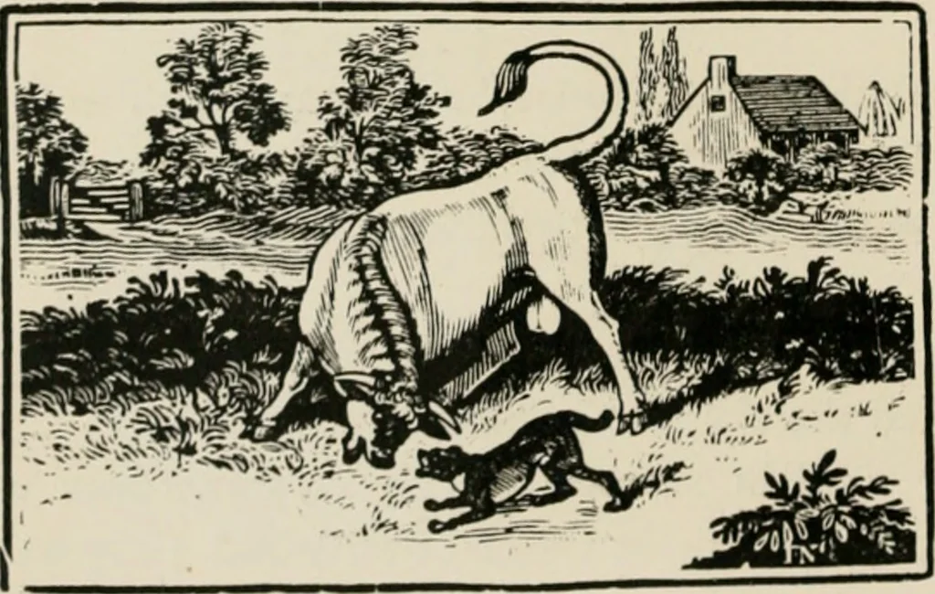 An illustration from Banbury chap books and nursery toy book literature [of the XVIII and early XIX centuries], 1890, leaf 21