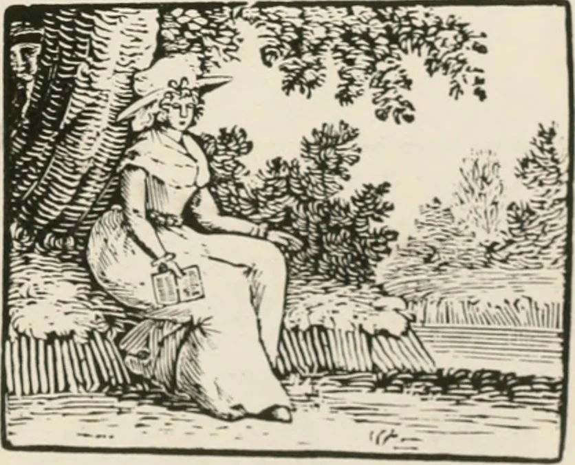 An illustration from Banbury chap books and nursery toy book literature [of the XVIII and early XIX centuries], 1890, leaf 22