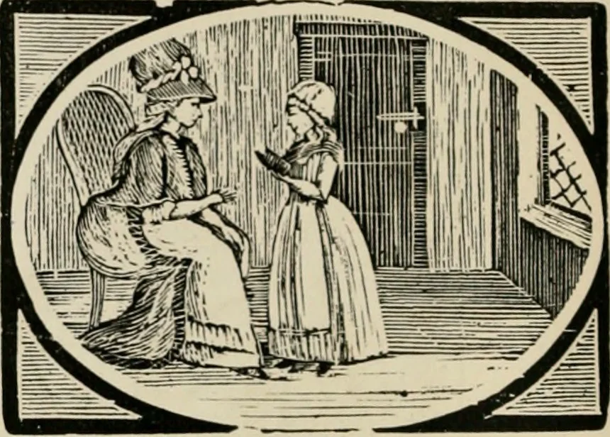 An illustration from Banbury chap books and nursery toy book literature [of the XVIII and early XIX centuries], 1890, leaf 23