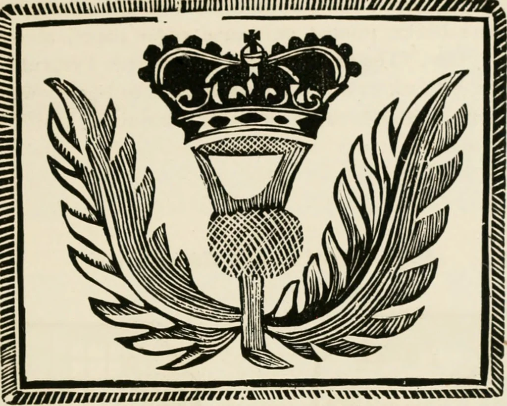 An illustration from Banbury chap books and nursery toy book literature [of the XVIII and early XIX centuries], 1890, leaf 28