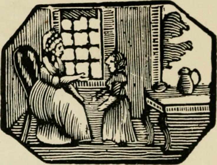An illustration from Banbury chap books and nursery toy book literature [of the XVIII and early XIX centuries], 1890, leaf 29