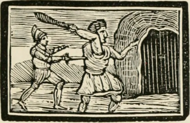 An illustration from Banbury chap books and nursery toy book literature [of the XVIII and early XIX centuries], 1890, leaf 30