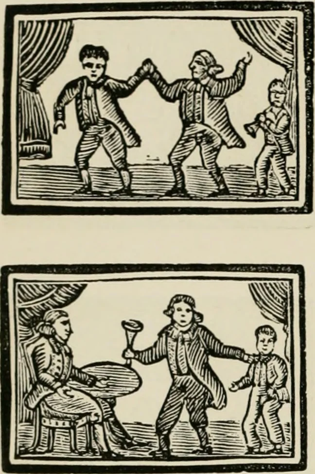 An illustration from Banbury chap books and nursery toy book literature [of the XVIII and early XIX centuries], 1890, leaf 31