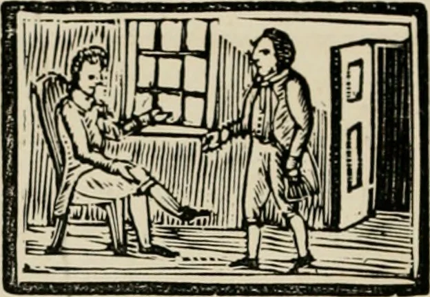 An illustration from Banbury chap books and nursery toy book literature [of the XVIII and early XIX centuries], 1890, leaf 31