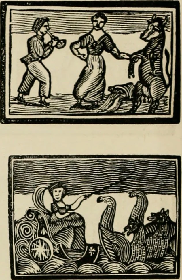 An illustration from Banbury chap books and nursery toy book literature [of the XVIII and early XIX centuries], 1890, leaf 31