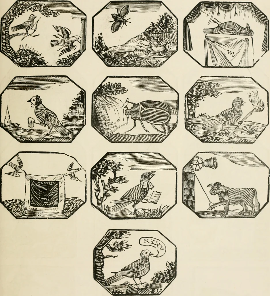 An illustration from Banbury chap books and nursery toy book literature [of the XVIII and early XIX centuries], 1890, leaf 32