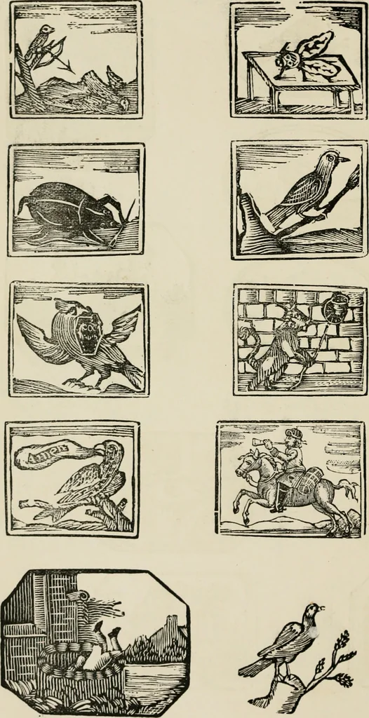 An illustration from Banbury chap books and nursery toy book literature [of the XVIII and early XIX centuries], 1890, leaf 35