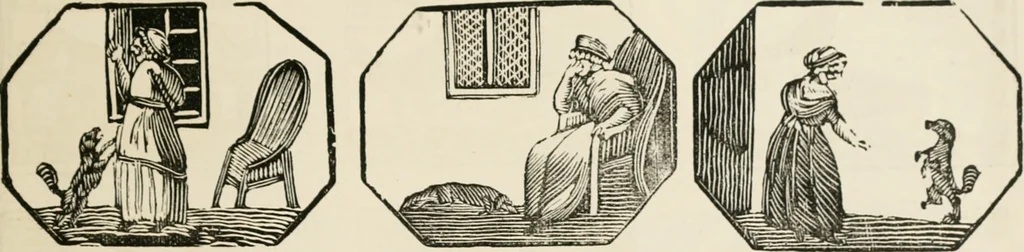 An illustration from Banbury chap books and nursery toy book literature [of the XVIII and early XIX centuries], 1890, leaf 36