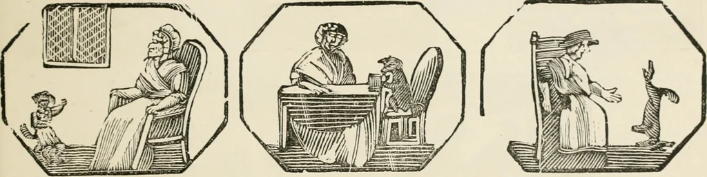An illustration from Banbury chap books and nursery toy book literature [of the XVIII and early XIX centuries], 1890, leaf 36