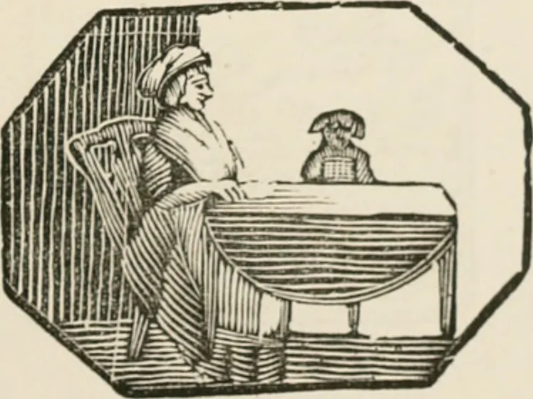 An illustration from Banbury chap books and nursery toy book literature [of the XVIII and early XIX centuries], 1890, leaf 36