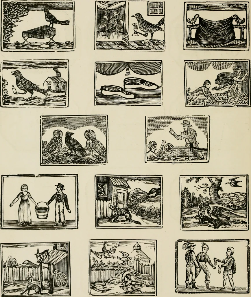 An illustration from Banbury chap books and nursery toy book literature [of the XVIII and early XIX centuries], 1890, leaf 37