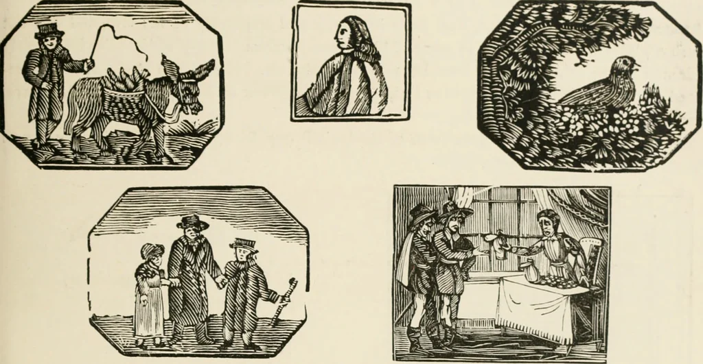 An illustration from Banbury chap books and nursery toy book literature [of the XVIII and early XIX centuries], 1890, leaf 38