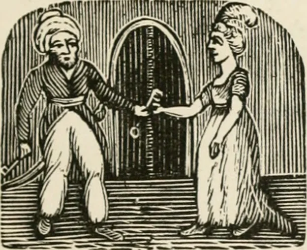 An illustration from Banbury chap books and nursery toy book literature [of the XVIII and early XIX centuries], 1890, leaf 38