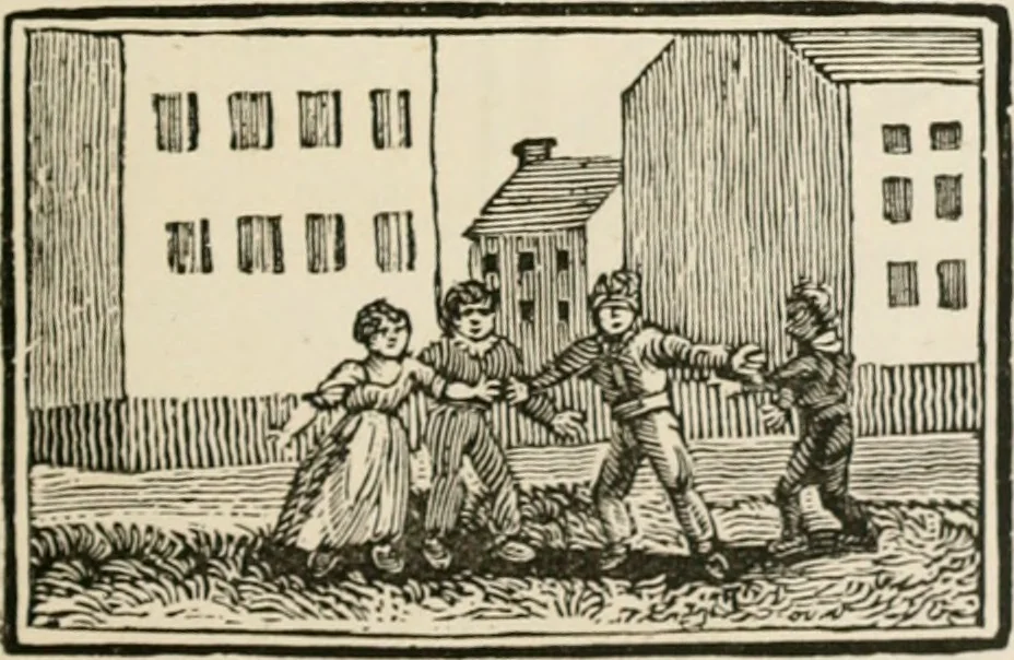 An illustration from Banbury chap books and nursery toy book literature [of the XVIII and early XIX centuries], 1890, leaf 42