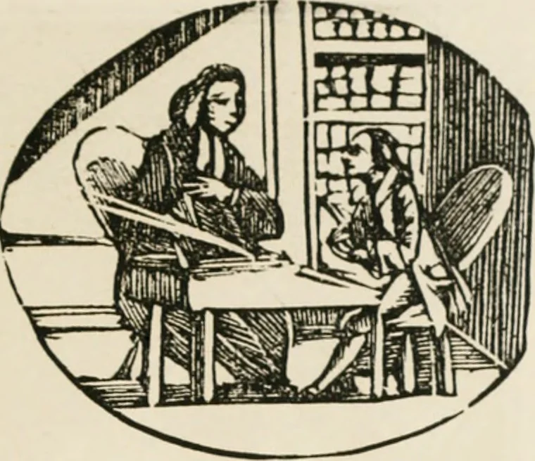 An illustration from Banbury chap books and nursery toy book literature [of the XVIII and early XIX centuries], 1890, leaf 44