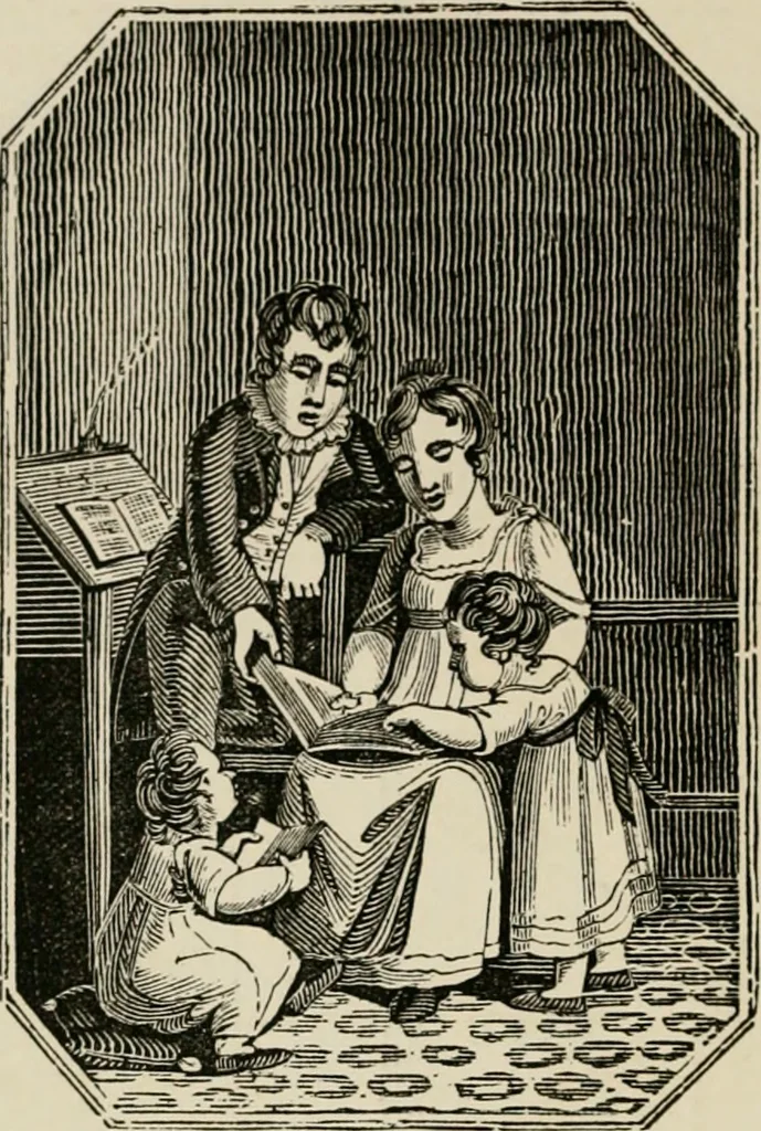 An illustration from Banbury chap books and nursery toy book literature [of the XVIII and early XIX centuries], 1890, leaf 45