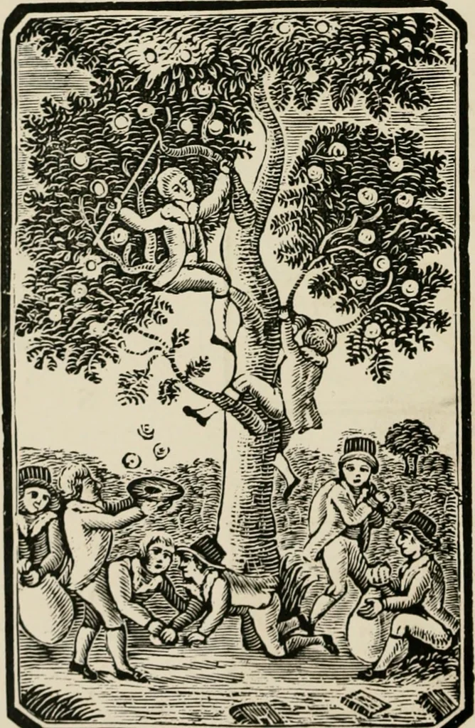 An illustration from Banbury chap books and nursery toy book literature [of the XVIII and early XIX centuries], 1890, leaf 47