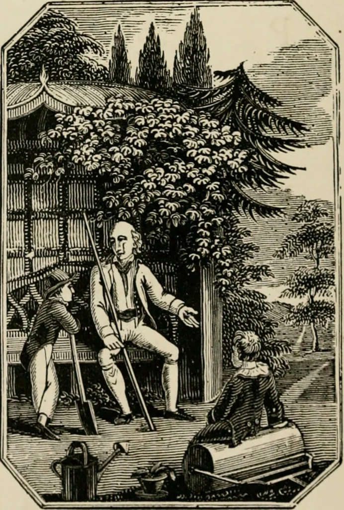 An illustration from Banbury chap books and nursery toy book literature [of the XVIII and early XIX centuries], 1890, leaf 47