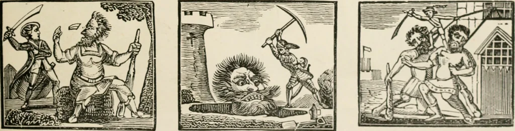 An illustration from Banbury chap books and nursery toy book literature [of the XVIII and early XIX centuries], 1890, leaf 48