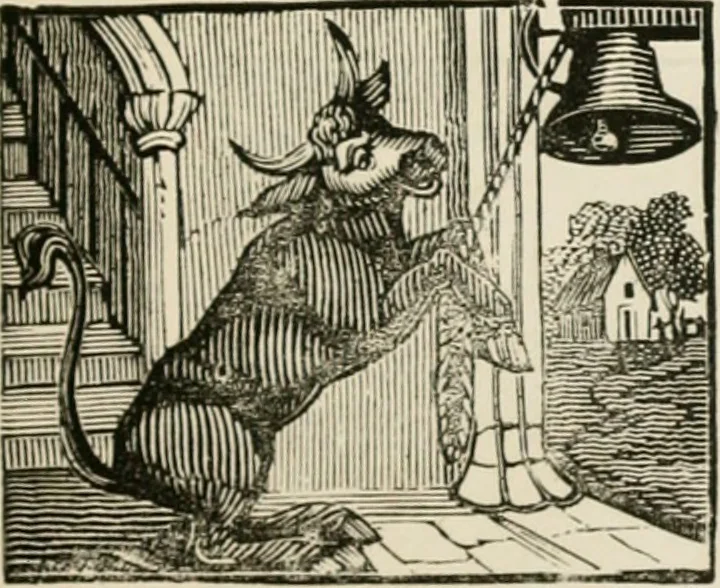 An illustration from Banbury chap books and nursery toy book literature [of the XVIII and early XIX centuries], 1890, leaf 50