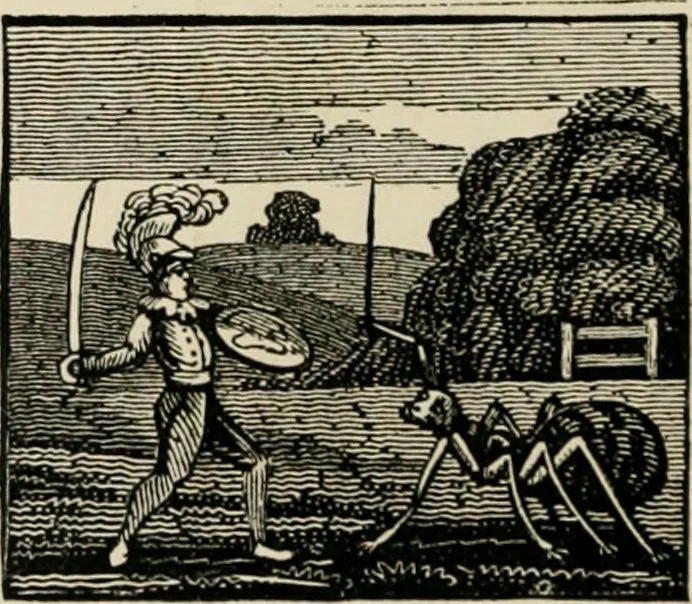An illustration from Banbury chap books and nursery toy book literature [of the XVIII and early XIX centuries], 1890, leaf 51