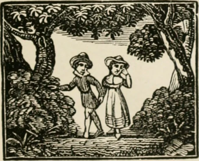 An illustration from Banbury chap books and nursery toy book literature [of the XVIII and early XIX centuries], 1890, leaf 52