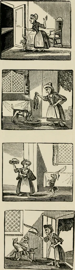 An illustration from Banbury chap books and nursery toy book literature [of the XVIII and early XIX centuries], 1890, leaf 53