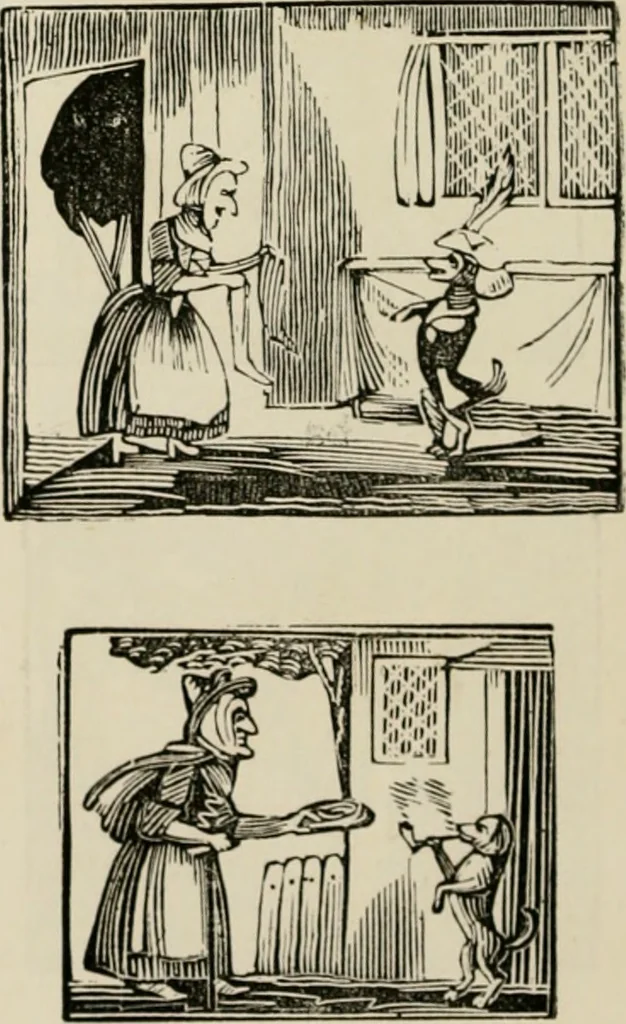 An illustration from Banbury chap books and nursery toy book literature [of the XVIII and early XIX centuries], 1890, leaf 53