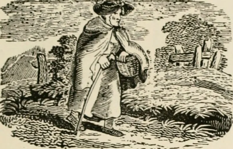 An illustration from Banbury chap books and nursery toy book literature [of the XVIII and early XIX centuries], 1890, leaf 54
