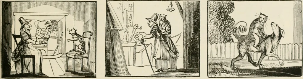 An illustration from Banbury chap books and nursery toy book literature [of the XVIII and early XIX centuries], 1890, leaf 54