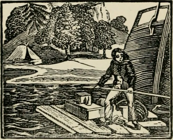 An illustration from Banbury chap books and nursery toy book literature [of the XVIII and early XIX centuries], 1890, leaf 55
