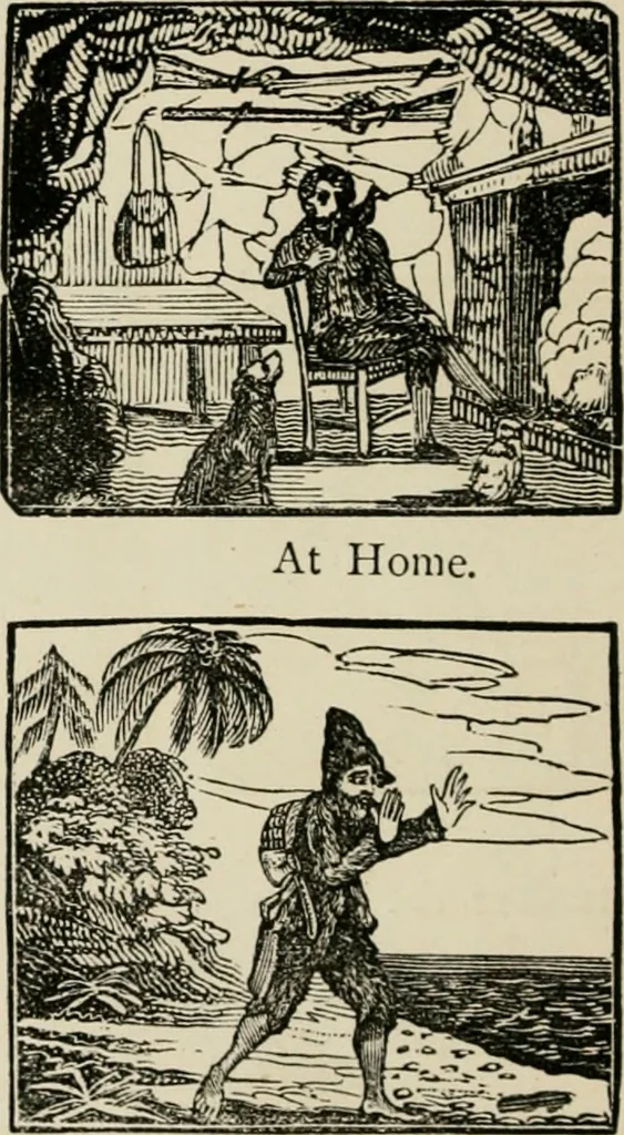 An illustration from Banbury chap books and nursery toy book literature [of the XVIII and early XIX centuries], 1890, leaf 55