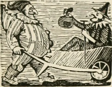An illustration from Banbury chap books and nursery toy book literature [of the XVIII and early XIX centuries], 1890, leaf 56