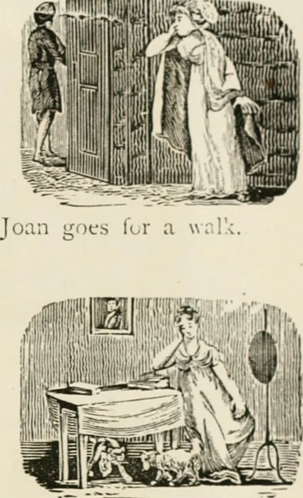 An illustration from Banbury chap books and nursery toy book literature [of the XVIII and early XIX centuries], 1890, leaf 56