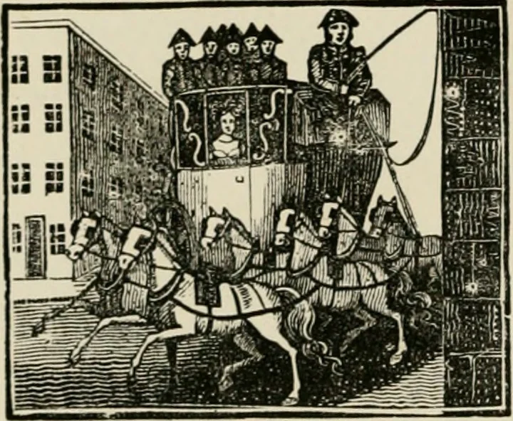 An illustration from Banbury chap books and nursery toy book literature [of the XVIII and early XIX centuries], 1890, leaf 57