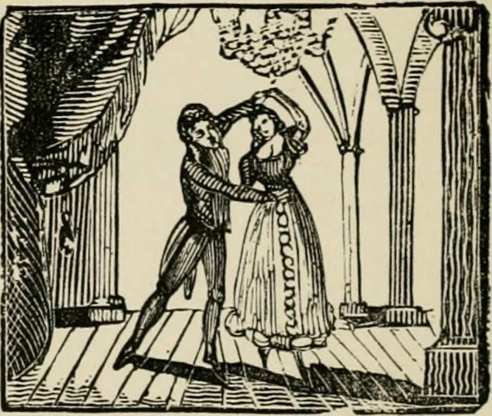 An illustration from Banbury chap books and nursery toy book literature [of the XVIII and early XIX centuries], 1890, leaf 57