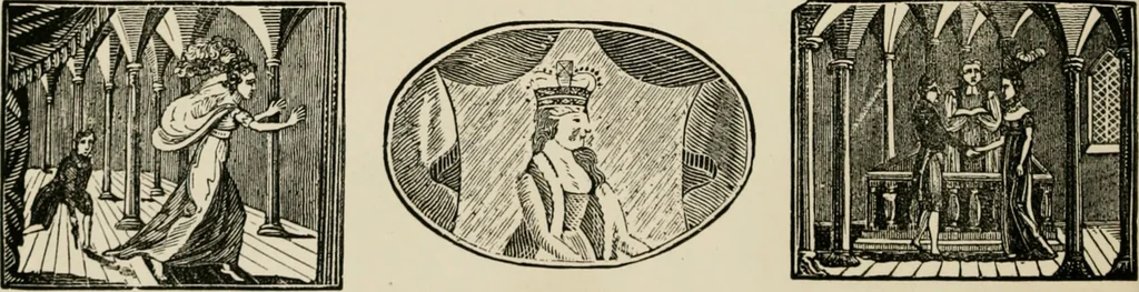An illustration from Banbury chap books and nursery toy book literature [of the XVIII and early XIX centuries], 1890, leaf 57