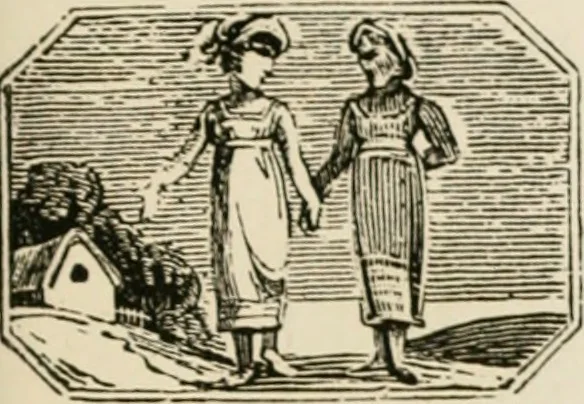 An illustration from Banbury chap books and nursery toy book literature [of the XVIII and early XIX centuries], 1890, leaf 58