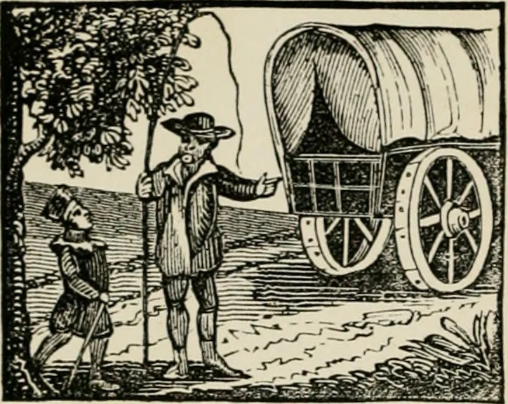An illustration from Banbury chap books and nursery toy book literature [of the XVIII and early XIX centuries], 1890, leaf 59