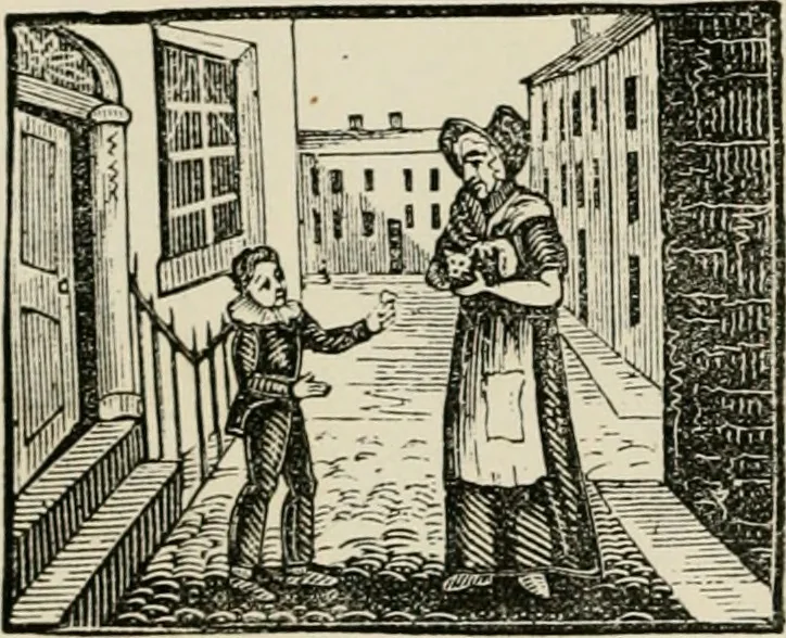 An illustration from Banbury chap books and nursery toy book literature [of the XVIII and early XIX centuries], 1890, leaf 59