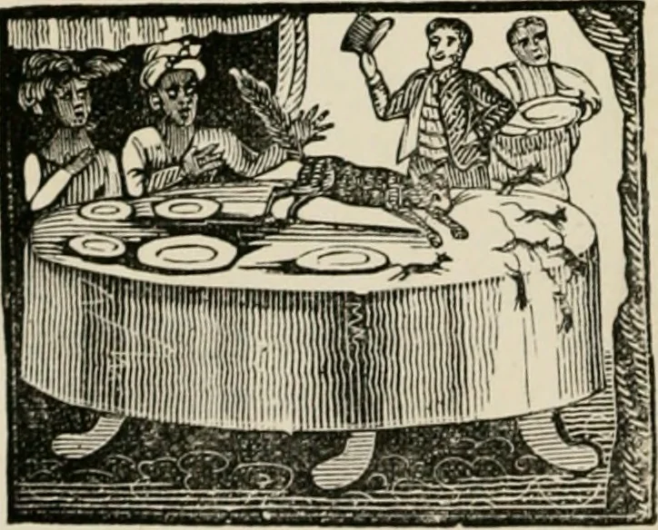 An illustration from Banbury chap books and nursery toy book literature [of the XVIII and early XIX centuries], 1890, leaf 59