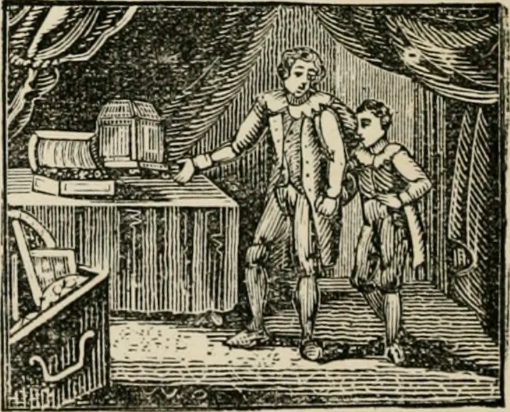 An illustration from Banbury chap books and nursery toy book literature [of the XVIII and early XIX centuries], 1890, leaf 59