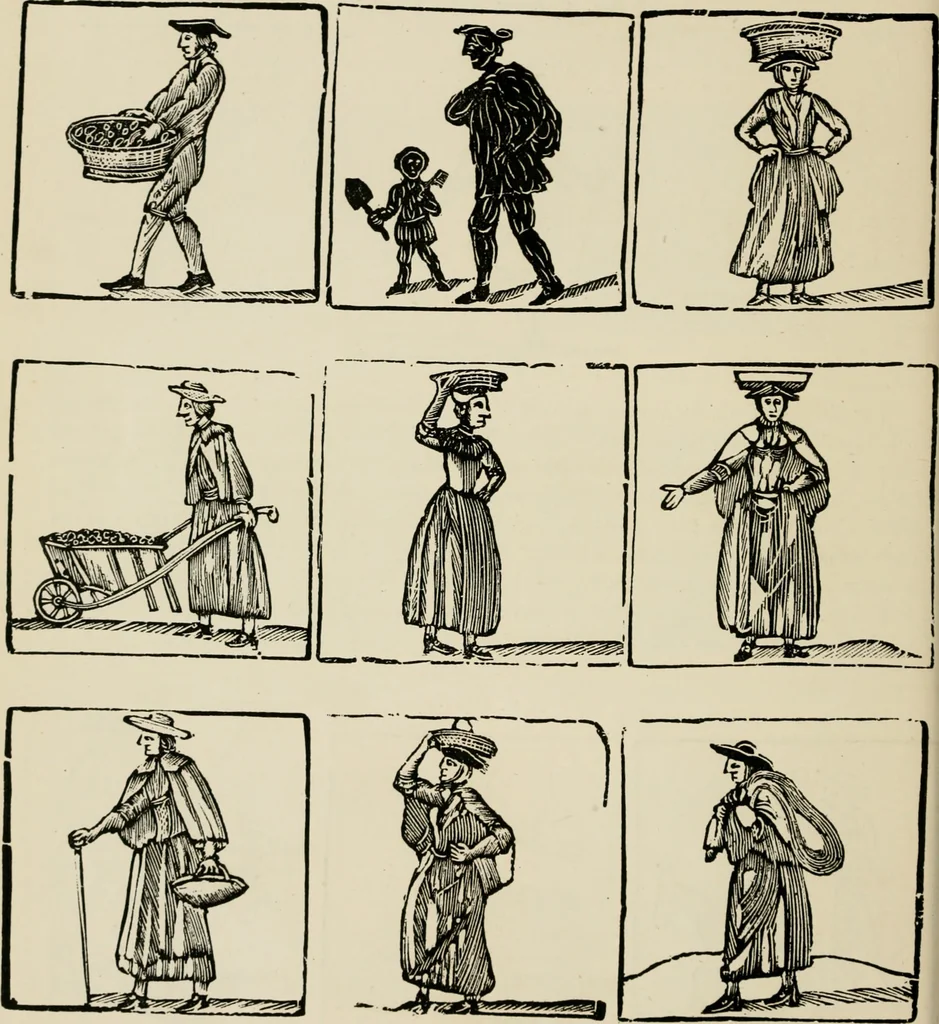 An illustration from Banbury chap books and nursery toy book literature [of the XVIII and early XIX centuries], 1890, leaf 61
