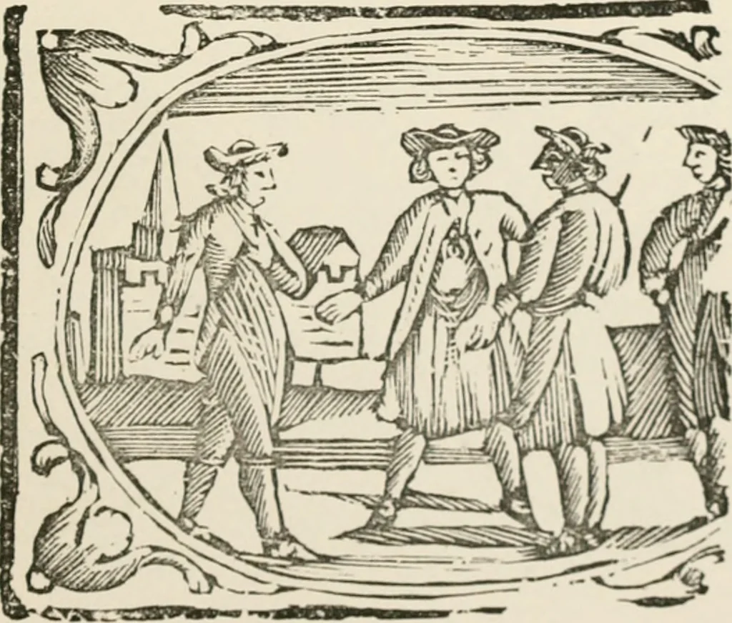 An illustration from Banbury chap books and nursery toy book literature [of the XVIII and early XIX centuries], 1890, leaf 64
