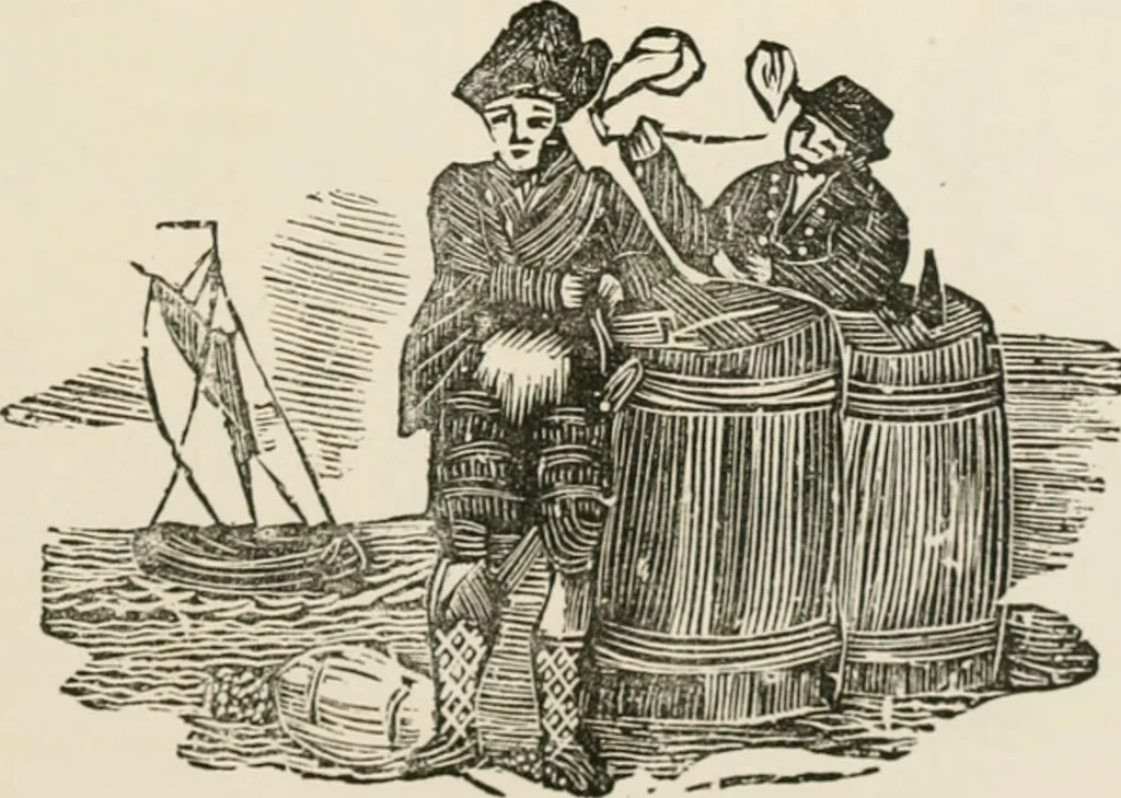 An illustration from Banbury chap books and nursery toy book literature [of the XVIII and early XIX centuries], 1890, leaf 66