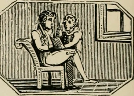 An illustration from Banbury chap books and nursery toy book literature [of the XVIII and early XIX centuries], 1890, leaf 69